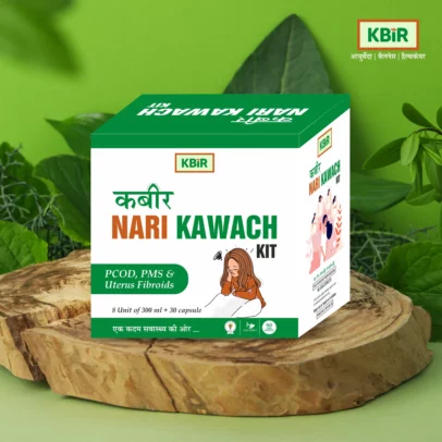 Nari Kawach Kit: Ayurvedic Solution for PCOD, PMS, and Uterus Fibroids - Natural Treatment