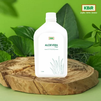 Aloe vera fiber is used for constipation