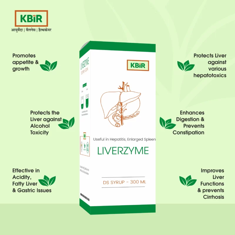 LiverZyme DS Syrup - Herbal liver tonic